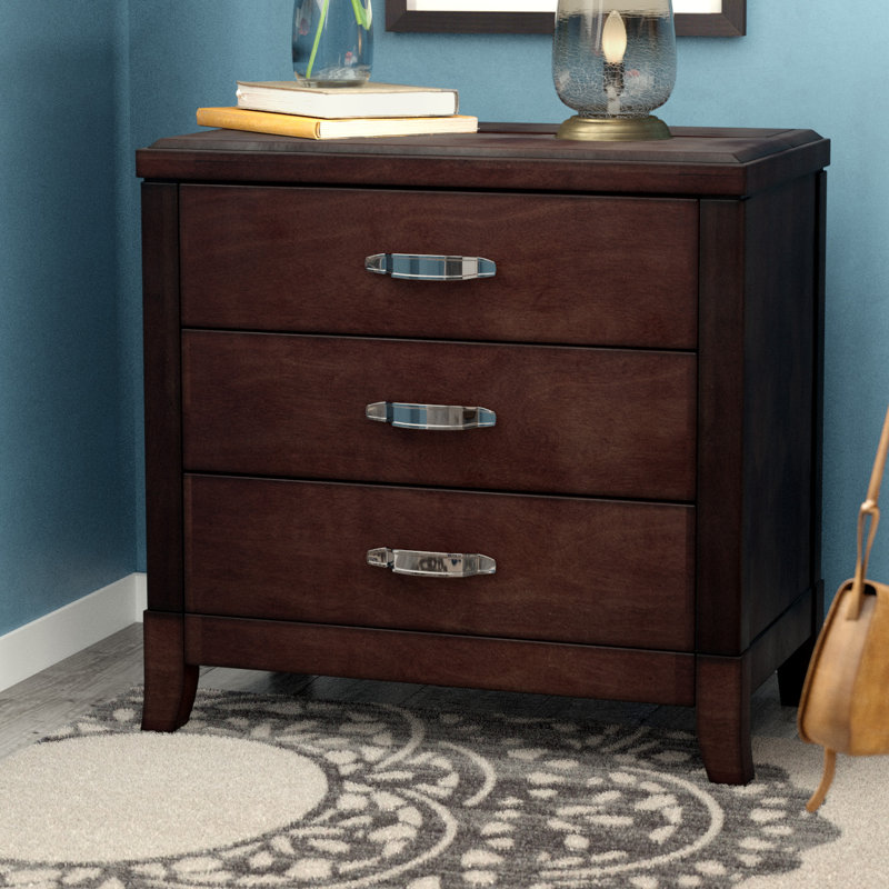 Darby Home Co Mcduffie 3 Drawer Nightstand with Power and USB & Reviews